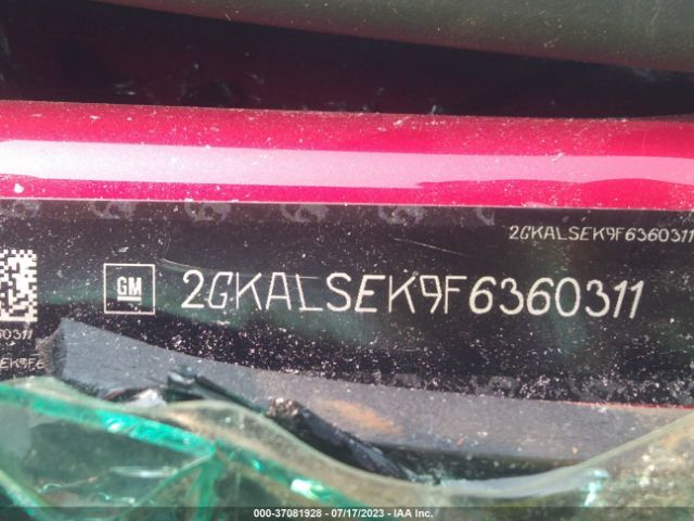 2GKALSEK9F6360311 GMC Terrain Slt