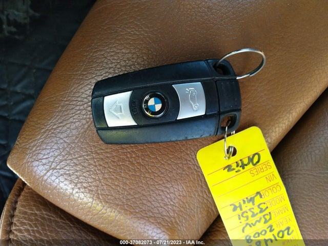 2008 BMW 3 SERIES 335I VIN: WBAWB73538P041193