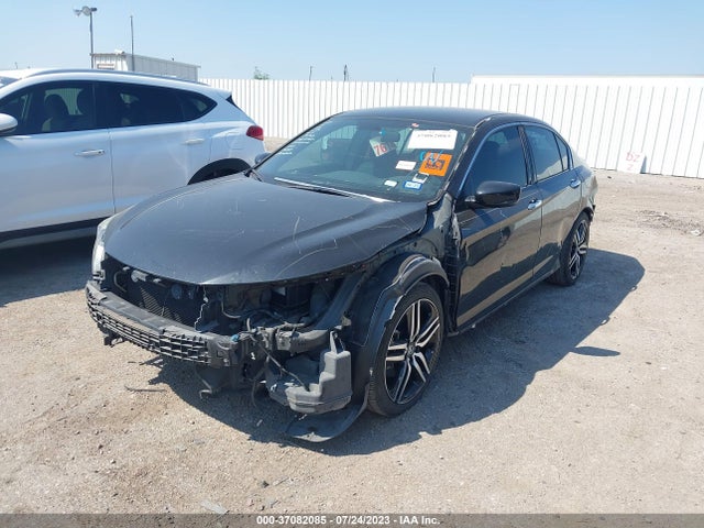 2017 HONDA ACCORD SEDAN SPORT SE VIN: 1HGCR2F16HA227487