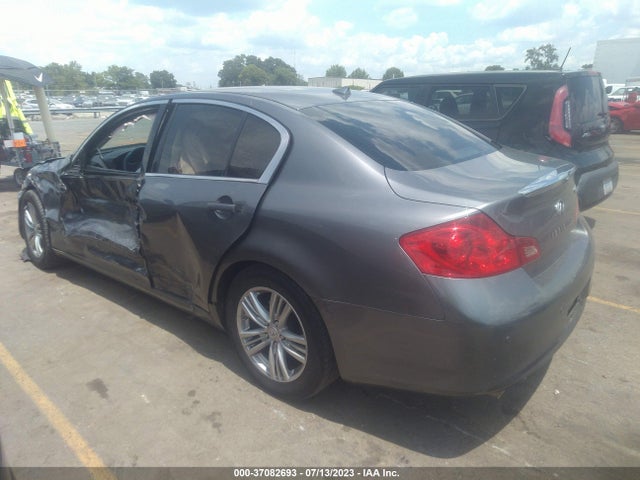 2012 INFINITI G37 SEDAN JOURNEY VIN: JN1CV6AP5CM621358