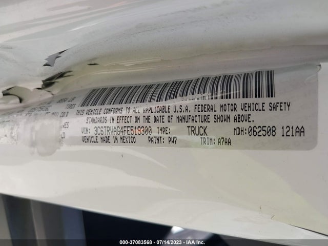 3C6TRVAG4FE519300 RAM Promaster