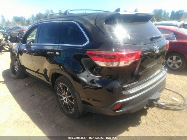 Toyota Highlander Xle/se 2017 5TDJZRFH4HS439013 Image 9