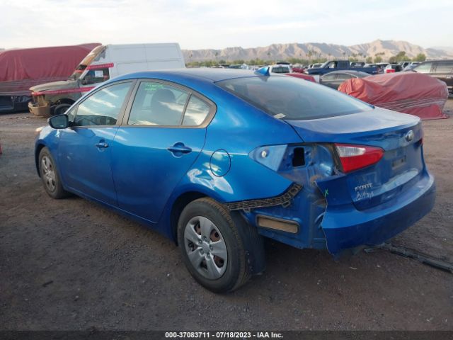 KNAFX4A68F5351604 KIA FORTE LX