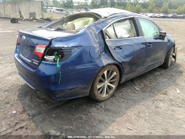 2016 SUBARU LEGACY 2.5I LIMITED VIN: 4S3BNAL69G3014360