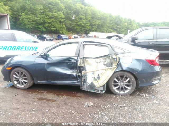 2021 HONDA CIVIC SEDAN EX-L VIN: 2HGFC1F76MH702970