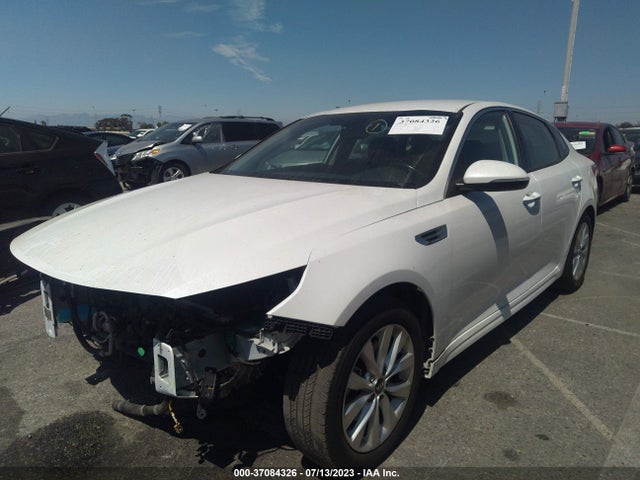 37084326 :رقم المزاد ، 5XXGU4L34JG196931 vin ، 2018 Kia Optima Ex مزاد بيع