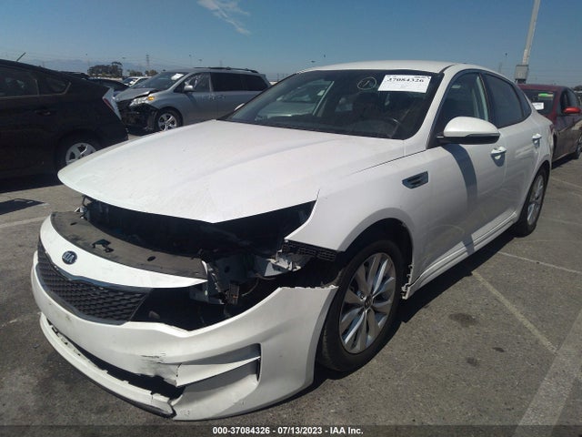 37084326 :رقم المزاد ، 5XXGU4L34JG196931 vin ، 2018 Kia Optima Ex مزاد بيع