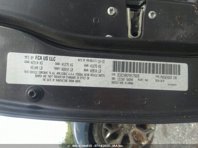 2C3CCABG7GH175635 Chrysler 300 300s