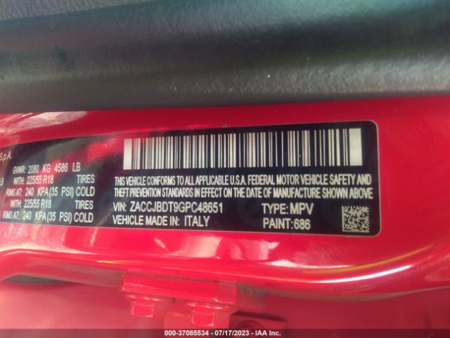 ZACCJBDT9GPC48651 Jeep Renegade Limited
