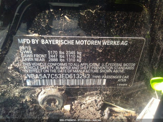 WBA5A7C53ED613293 BMW 5 Series 528i Xdrive