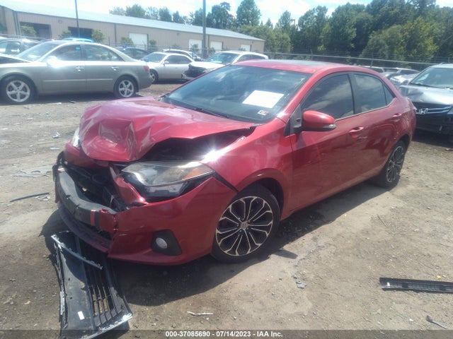 2016 TOYOTA COROLLA L/LE/S/S PLUS/LE PLUS VIN: 2T1BURHE2GC564203
