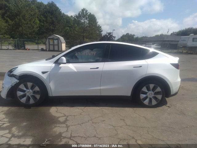 2022 TESLA MODEL Y LONG RANGE VIN: 7SAYGDEEXNF311165