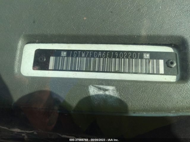1GTW7FCA6E1902201 GMC Savana 2500 Work Van