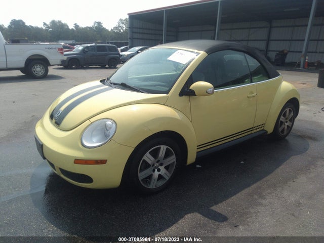 2006 VOLKSWAGEN NEW BEETLE CONVERTIBLE VIN: 3VWRF31Y36M321478
