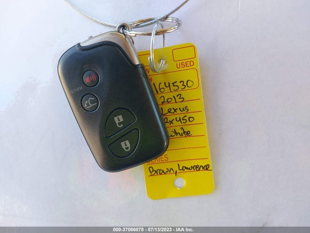 2013 LEXUS RX 450H VIN: JTJBC1BA0D2445745