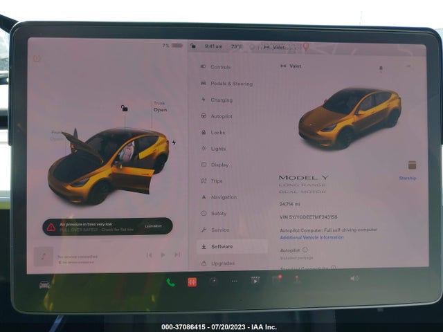 Tesla Model Y Long Range 2021 5YJYGDEE7MF243158 Image 15