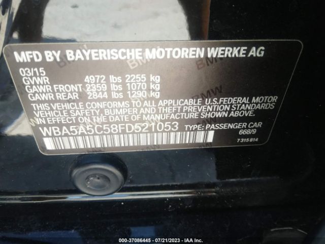WBA5A5C58FD521053 BMW 5 Series 528i