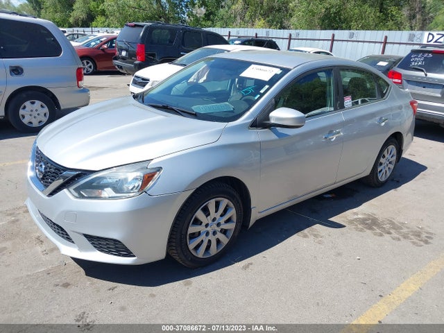 2016 NISSAN SENTRA S VIN: 3N1AB7AP8GY323346