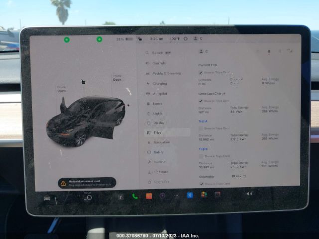 7SAYGDEE6NF442593 Tesla Model Y Long Range
