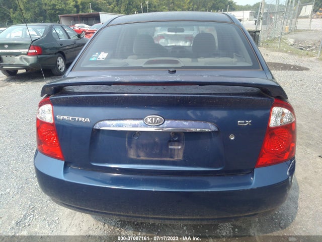 Aukcja sprzedaży 2005 Kia Spectra Lx/ex/sx, vin: KNAFE121855197059, numer aukcji: 37087161