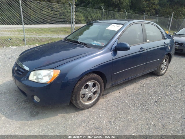 Aukcja sprzedaży 2005 Kia Spectra Lx/ex/sx, vin: KNAFE121855197059, numer aukcji: 37087161