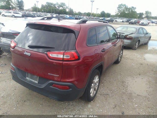 2016 JEEP CHEROKEE SPORT VIN: 1C4PJLAB1GW230294