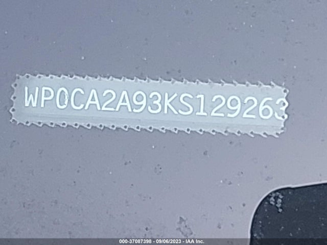 2019 PORSCHE 911 WP0CA2A93KS129263 Photo 8