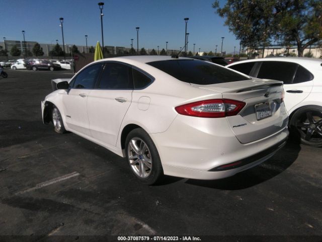 3FA6P0RU5GR240110 Ford Fusion Titanium Hybrid