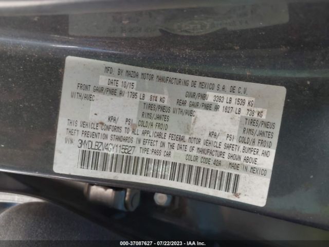 3MYDLBZV4GY115527 Scion IA