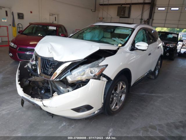 5N1AZ2MH8FN280165 Nissan Murano Platinum