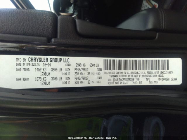 1C4RJEAG5FC678229 Jeep Grand Cherokee Laredo