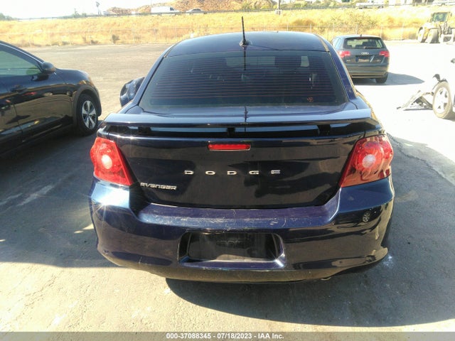 2013 DODGE AVENGER SE V6 VIN: 1C3CDZAG4DN582070