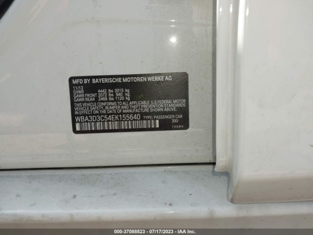 WBA3D3C54EK155640 BMW 3 Series 328d