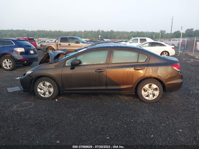 Honda Civic Sedan Lx 2014 2HGFB2F53EH523455 Image 14