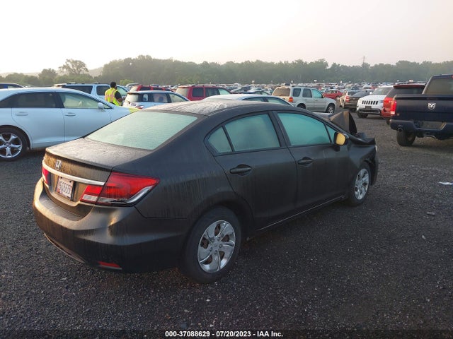 Honda Civic Sedan Lx 2014 2HGFB2F53EH523455 Image 4
