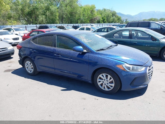 2017 HYUNDAI ELANTRA SE VIN: 5NPD74LF9HH103307