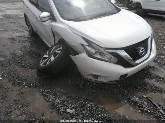 5N1AZ2MG2JN181390 Nissan Murano Platinum