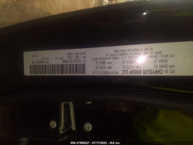 2C3CDXCT9FH728893 Dodge Charger Road/track