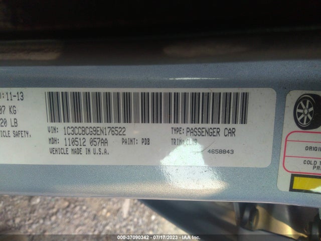 1C3CCBCG9EN176522 Chrysler 200 Limited