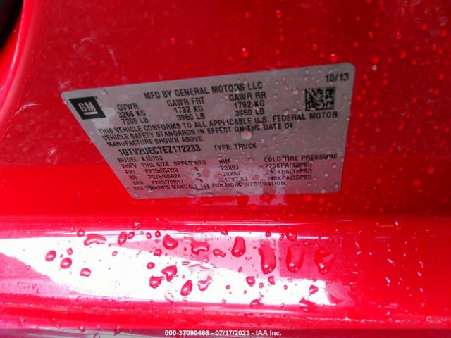 1GTV2UEC7EZ172233 GMC Sierra 1500 Sle