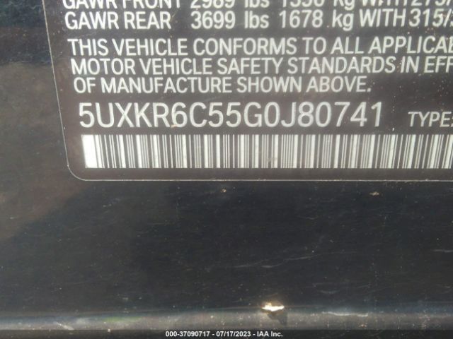5UXKR6C55G0J80741 BMW X5 Xdrive50i
