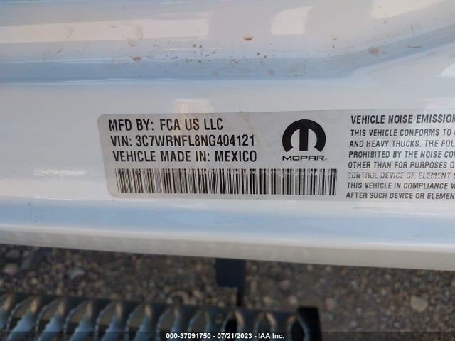 2022 Ram 5500, VIN: 3C7WRNFL8NG404121