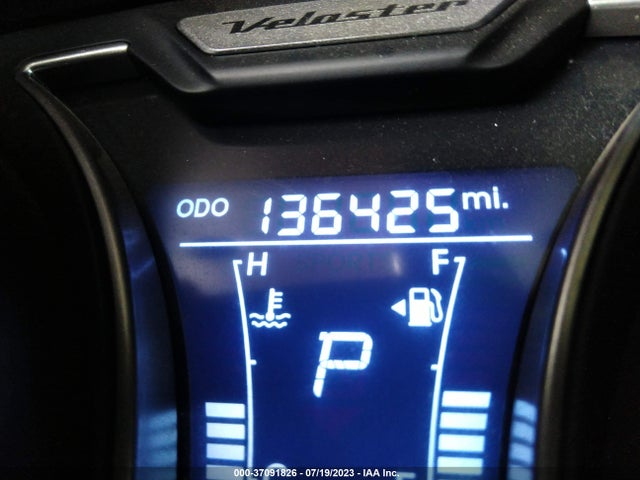 2013 HYUNDAI VELOSTER TURBO W/BLUE INT VIN: KMHTC6AE2DU130132