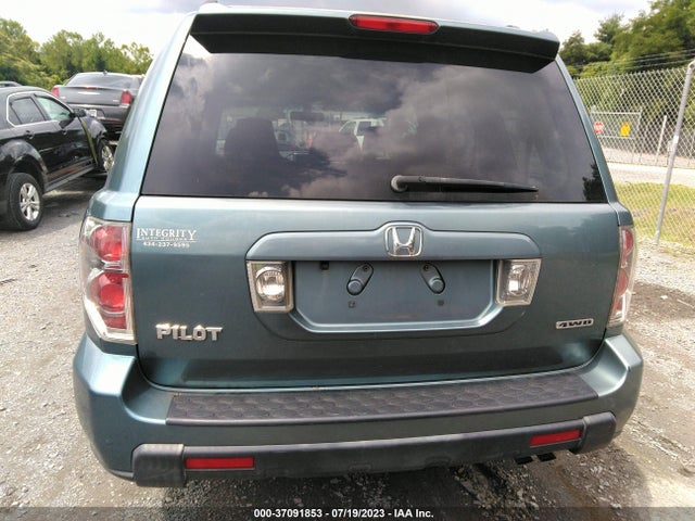 2006 HONDA PILOT EX-L VIN: 2HKYF18546H545668