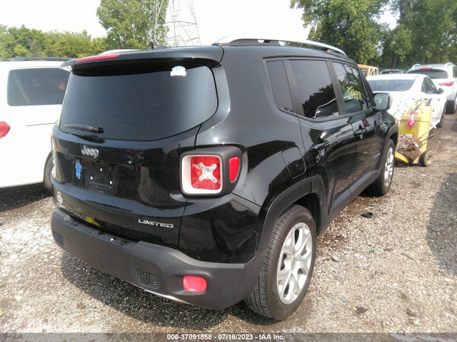 2015 JEEP RENEGADE LIMITED VIN: ZACCJADT3FPC15704