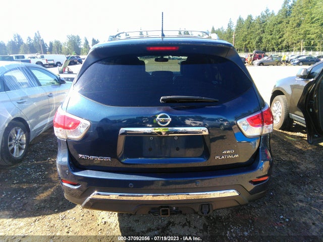 2013 NISSAN PATHFINDER PLATINUM VIN: 5N1AR2MM8DC664307