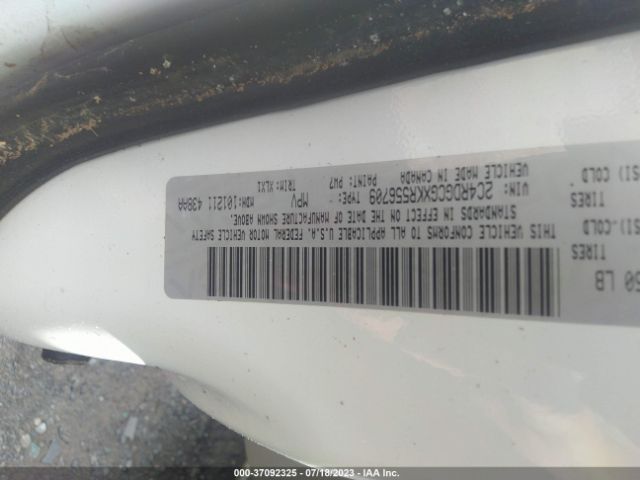 2C4RDGCGXKR556709 Dodge Grand Caravan Sxt
