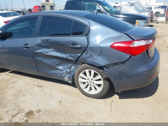 2016 KIA FORTE LX VIN: KNAFX4A66G5437592