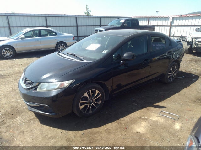 2013 HONDA CIVIC SDN EX VIN: 19XFB2F87DE221007