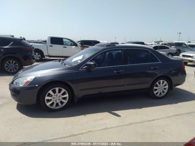 2006 HONDA ACCORD SDN EX-L V6 WITH NAVI VIN: 1HGCM66876A070567